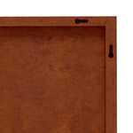 Napmintás corten acél kerti faldísz 55 x 55 cm 7