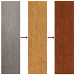 2 db famintás corten acél kerti faldísz 105 x 55 cm 6