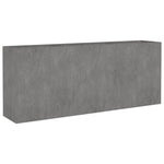 Corten acél kerti magaságyás 200x40x80 cm 3