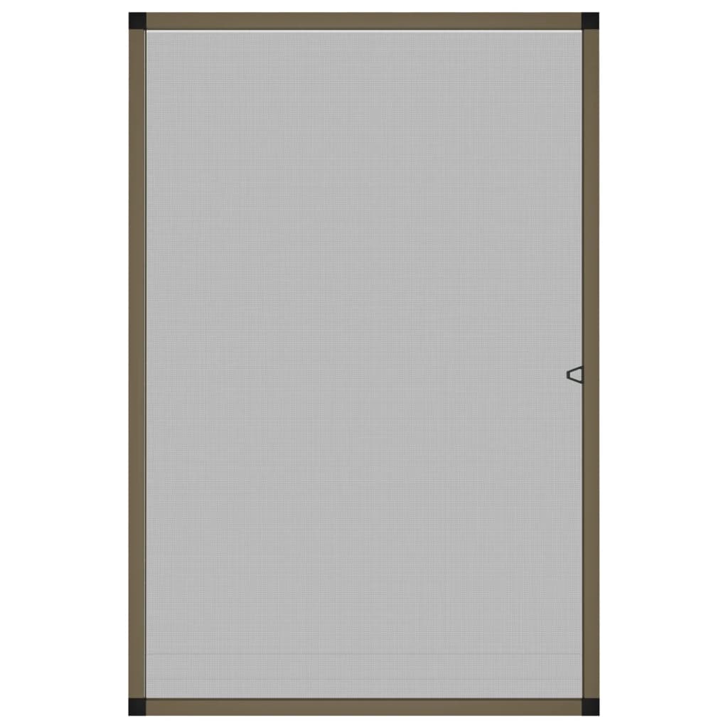Barna ablakszúnyogháló 80 x 120 cm 3
