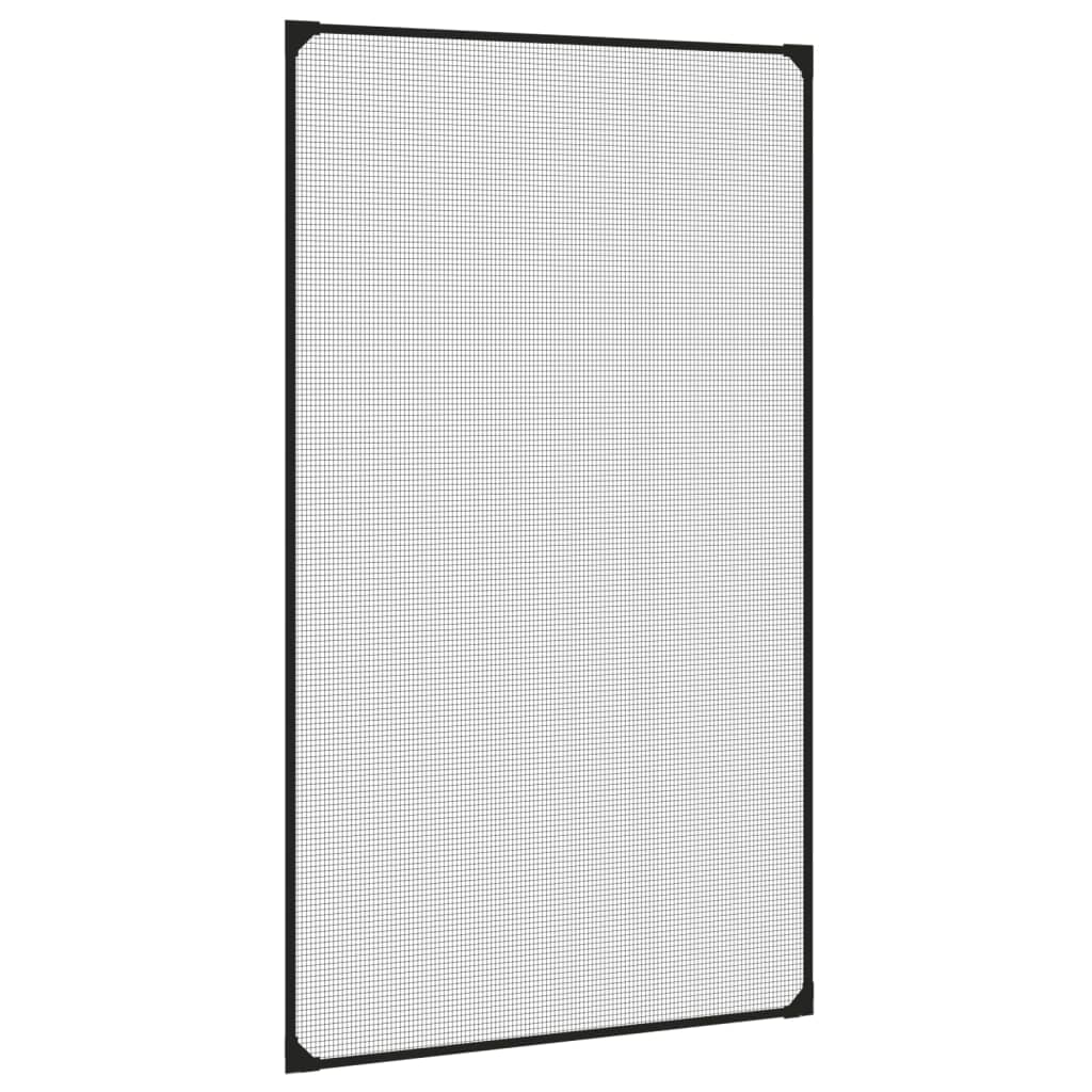 Antracitszürke mágneses ablakszúnyogháló 80 x 140 cm 2