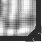 Antracitszürke mágneses ablakszúnyogháló 80 x 140 cm 5