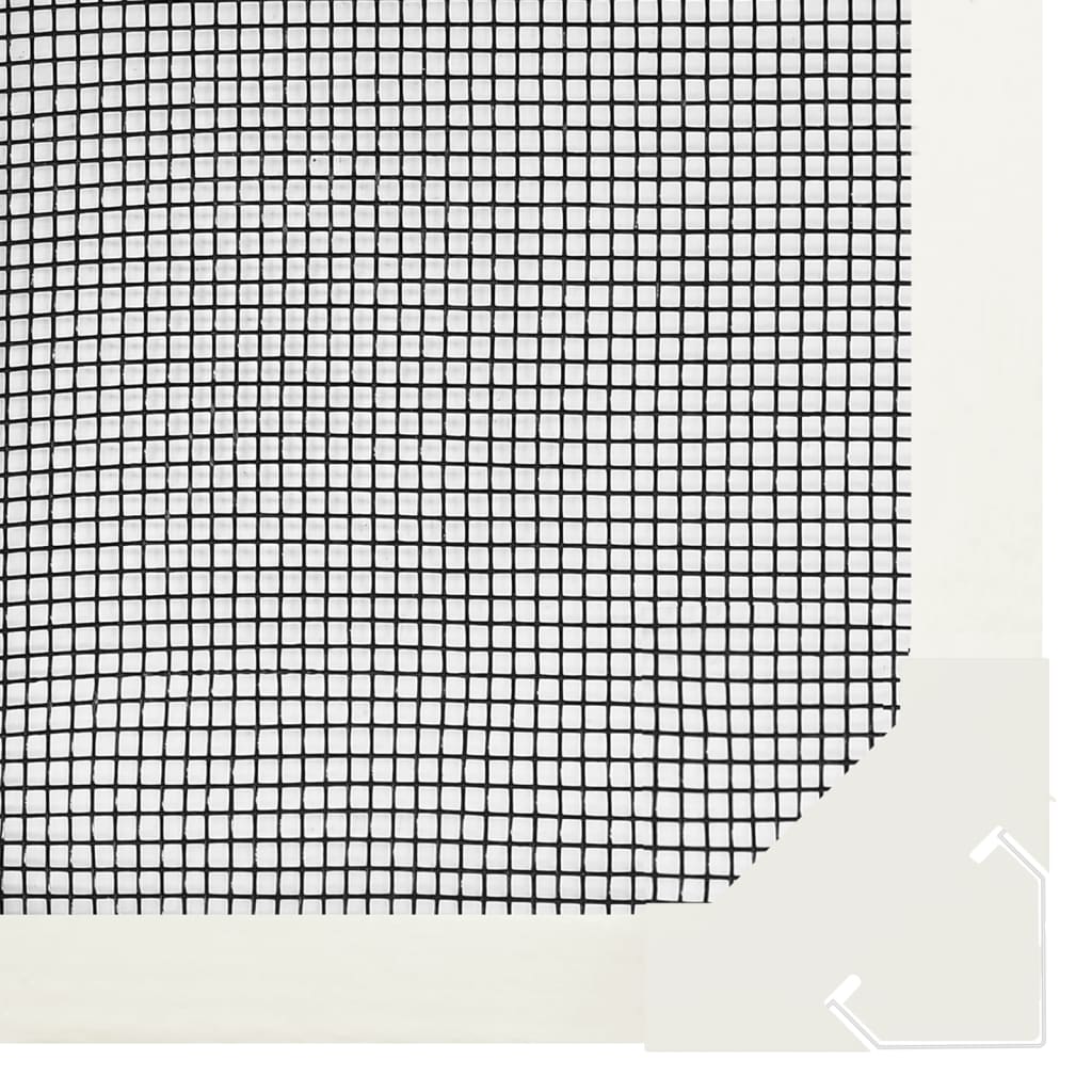 Fehér mágneses ablakszúnyogháló 130 x 150 cm 5