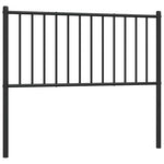 Fekete fém csere fejtámla 100 cm 2