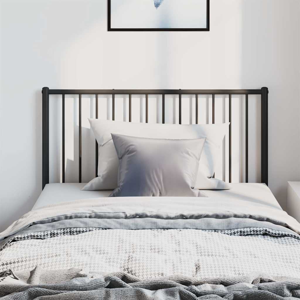 Fekete fém csere fejtámla 100 cm 3