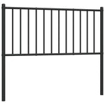 Fekete fém csere fejtámla 100 cm 5