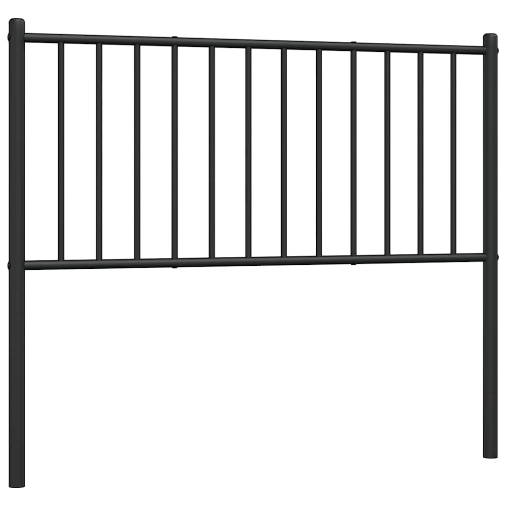 Fekete fém csere fejtámla 100 cm 5
