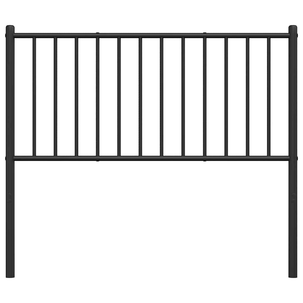 Fekete fém csere fejtámla 100 cm 6
