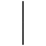 Fekete fém csere fejtámla 180 cm 4