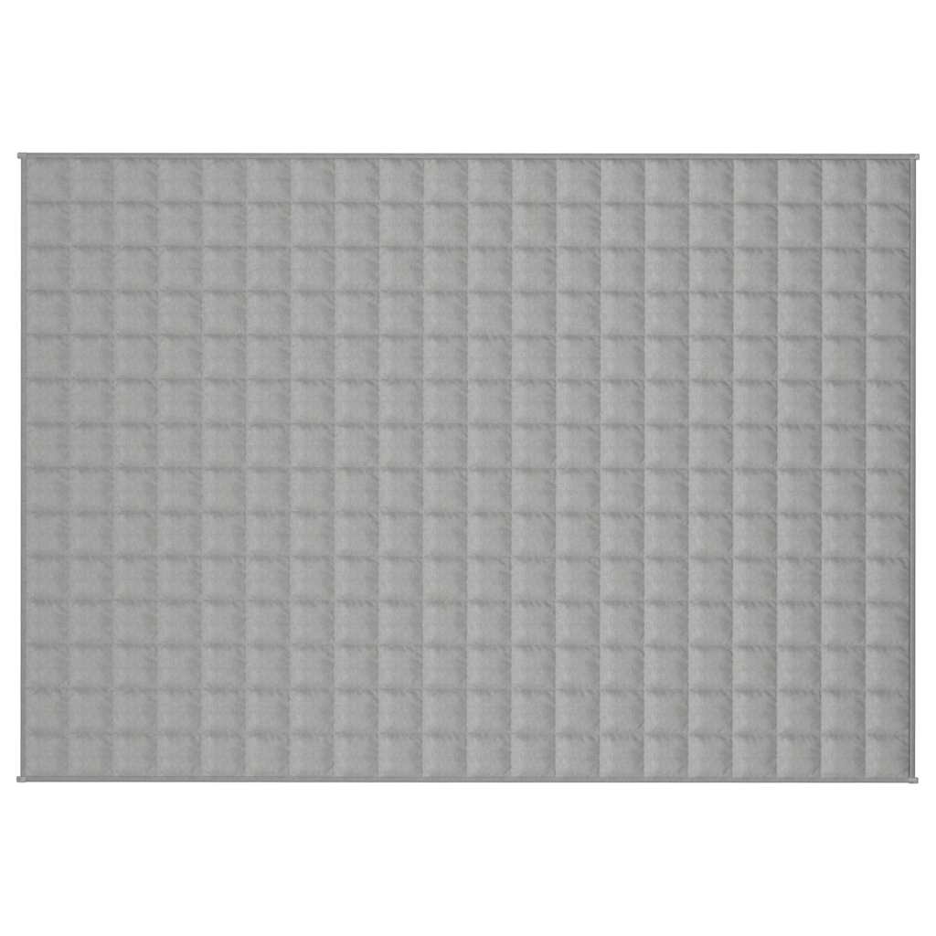 Szürke szövet súlyozott takaró 140 x 200 cm 10 kg 3
