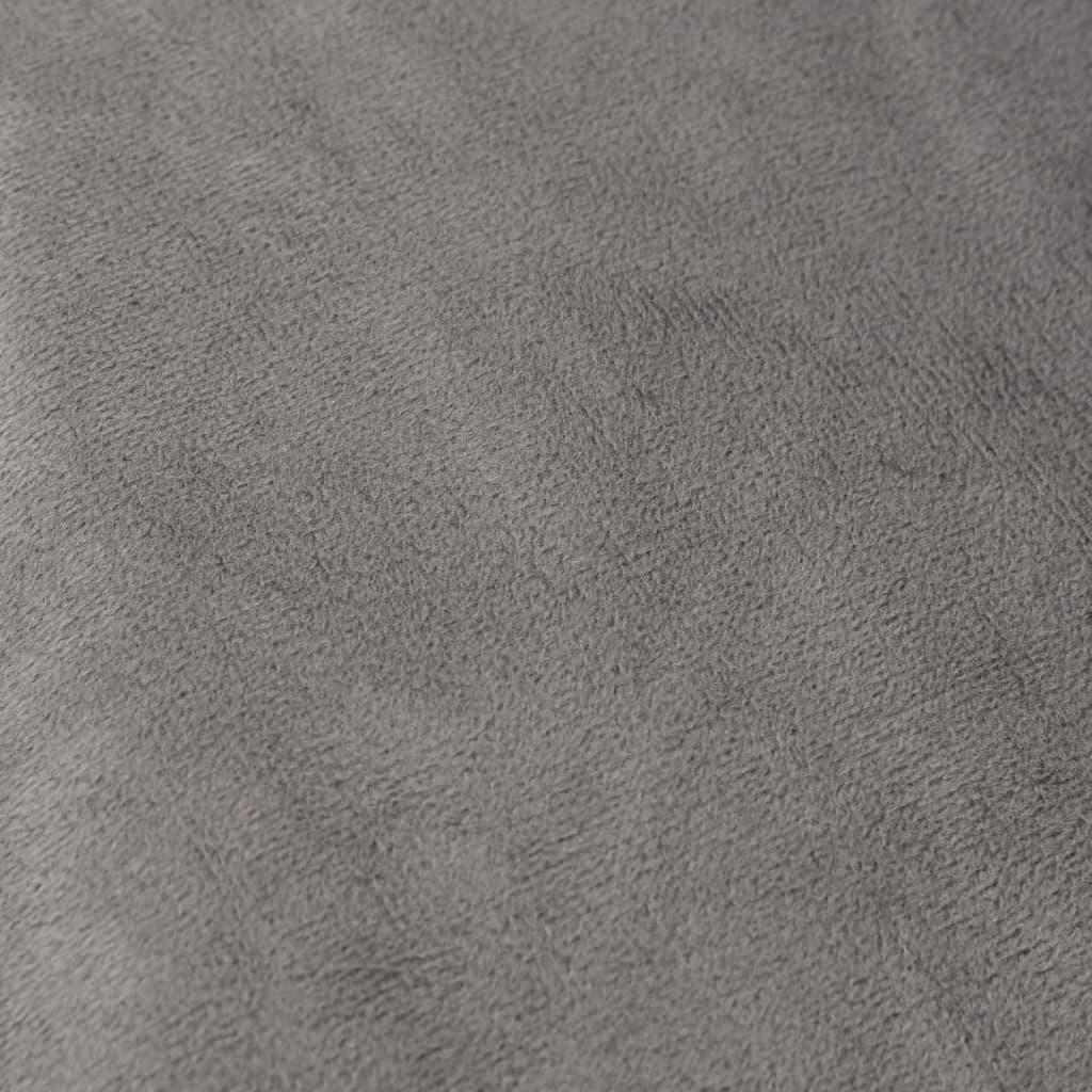 Szürke szövet súlyozott takaró huzattal 200 x 230 cm 13 kg 4