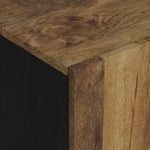 Tömör mangófa és szerelt fa TV-szekrény 105 x 33,5 x 46 cm 6