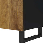 Tömör mangófa és szerelt fa TV-szekrény 105 x 33,5 x 46 cm 8