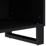 Tömör mangó- és szerelt fa TV-szekrény 80 x 33 x 46 cm 8
