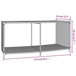 2 db fekete polyrattan tárolópolc 9