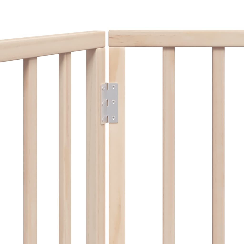 Összecsukható kutyakapu 2 panellel, nyárfa, 160 cm 8