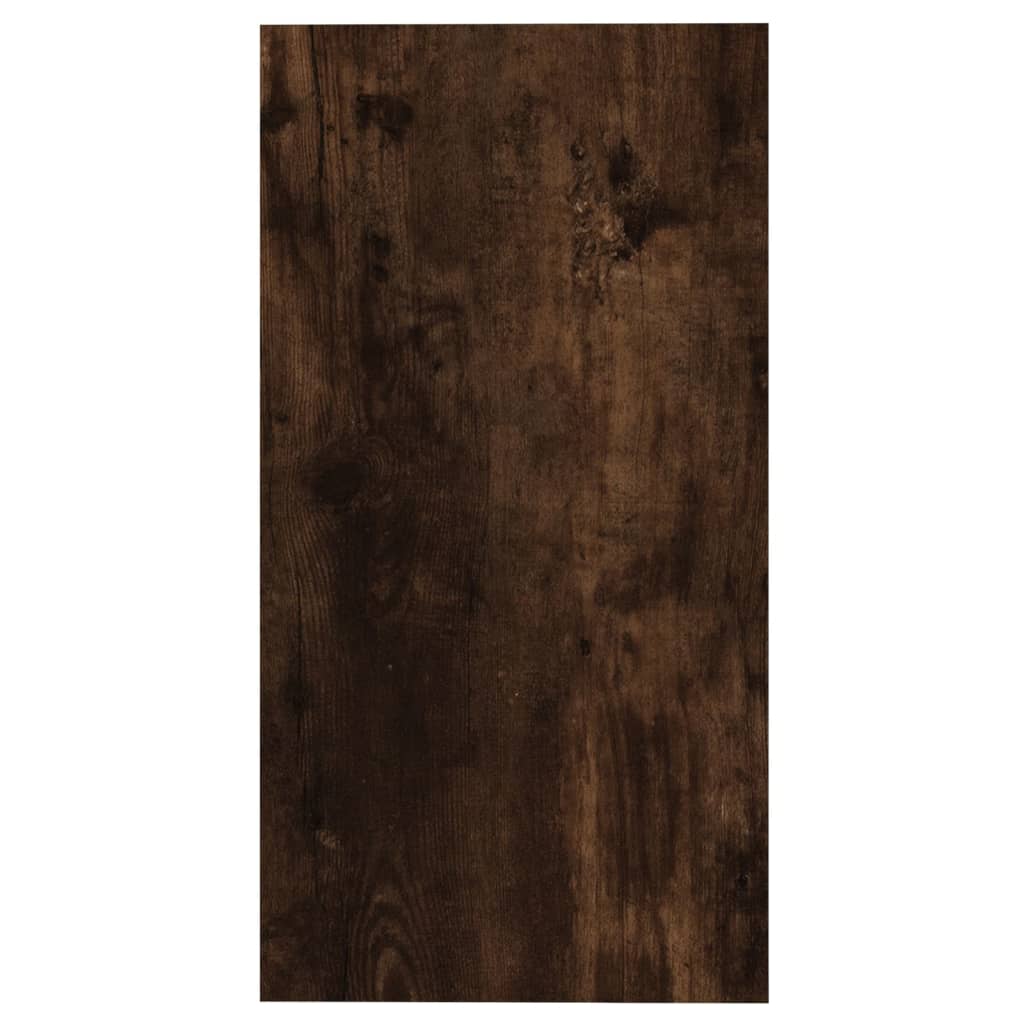 Füstös tölgy színű szerelt fa kisasztal 50 x 26 x 50 cm 5