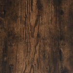 Füstös tölgy színű szerelt fa kisasztal 50 x 26 x 50 cm 6
