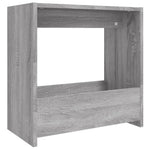 Szürke sonoma színű szerelt fa kisasztal 50 x 26 x 50 cm 2