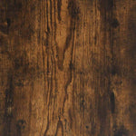Füstös tölgy színű szerelt fa fürdőszobaszekrény 30x30x100 cm 10