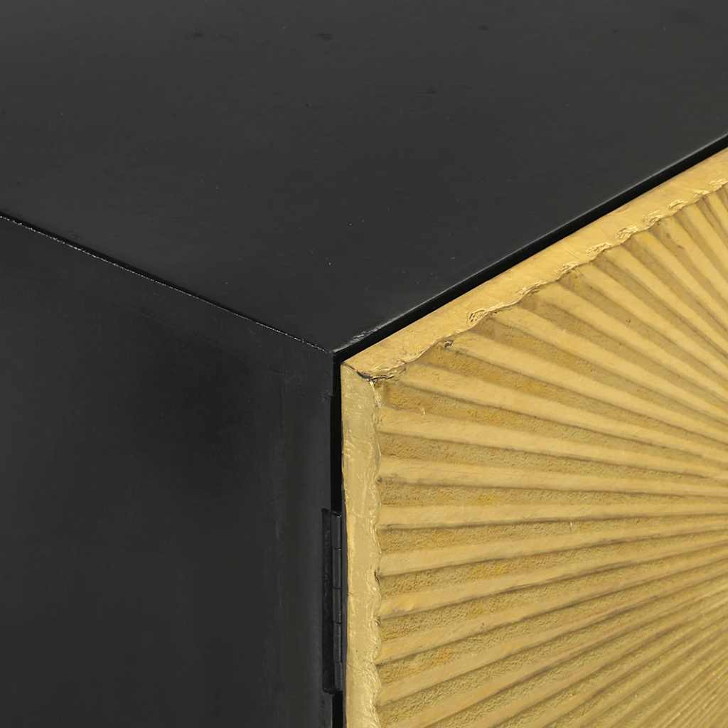 Tömör mangófa TV-szekrény 110 x 30 x 45 cm 6