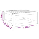 6 részes tömör fa kerti ülőgarnitúra tópszínű párnákkal 9
