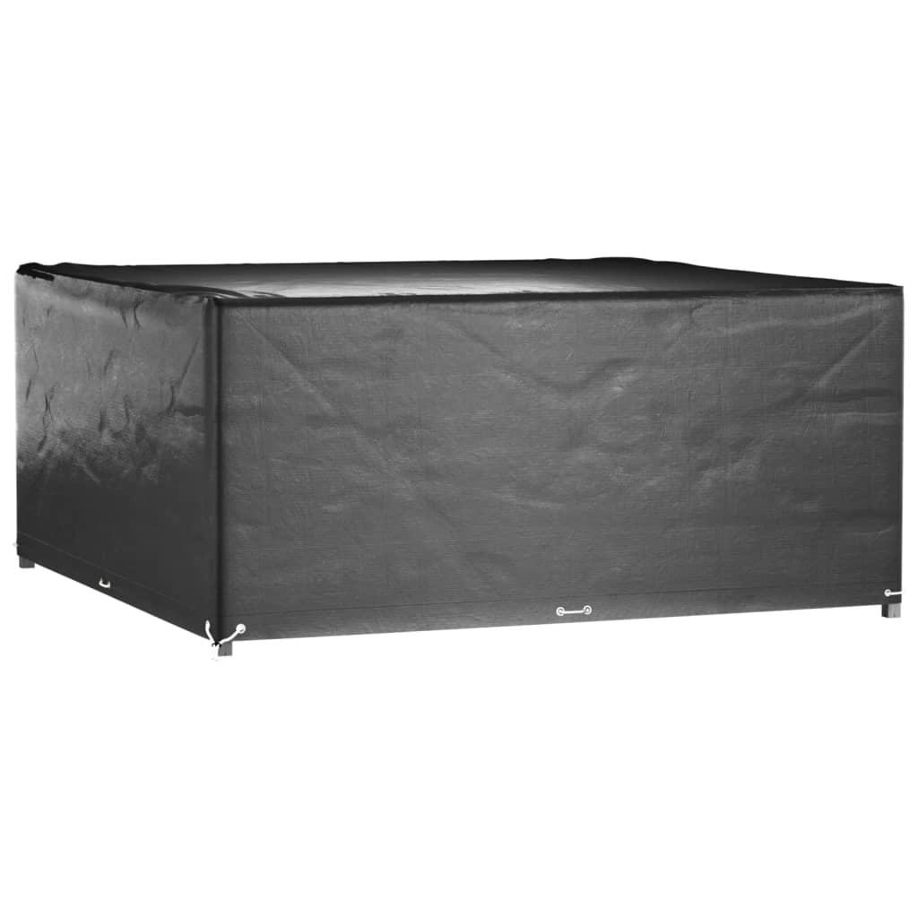 2 db négyzet alakú kerti bútorhuzat 16 fűzőlyukkal 205x205x90cm 3