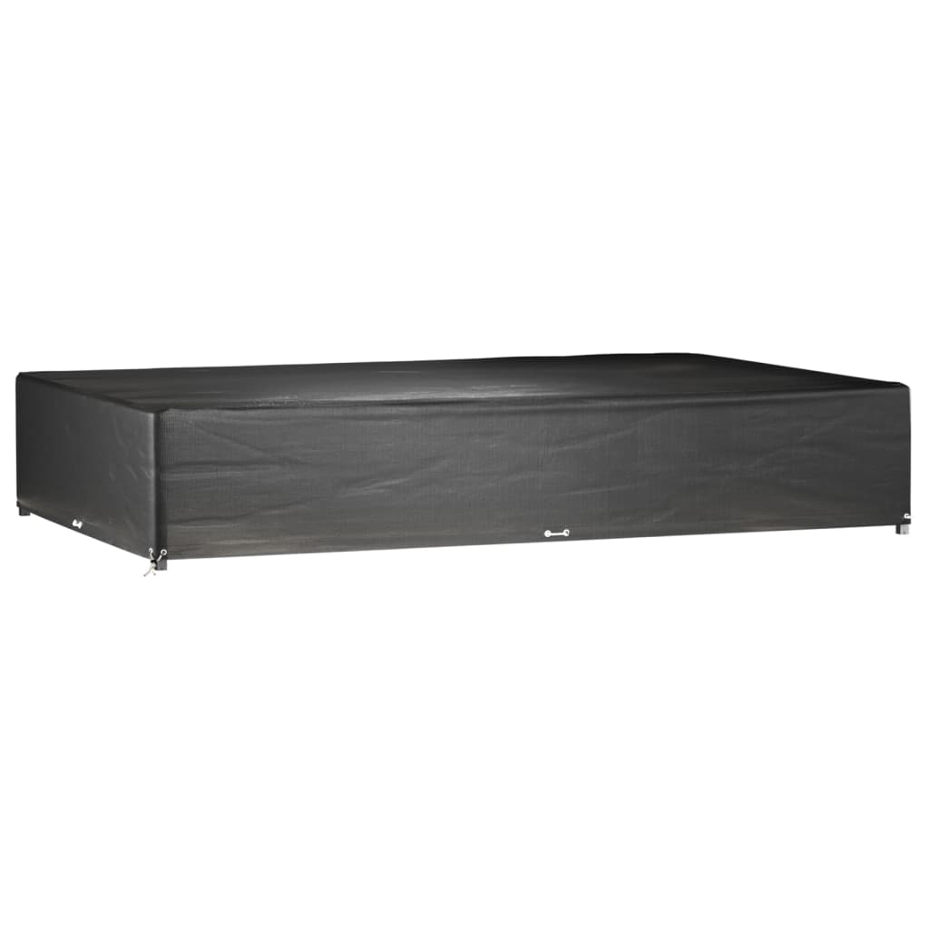 2 db téglalap alakú kerti bútorhuzat 16 fűzőlyukkal 325x205x60 2