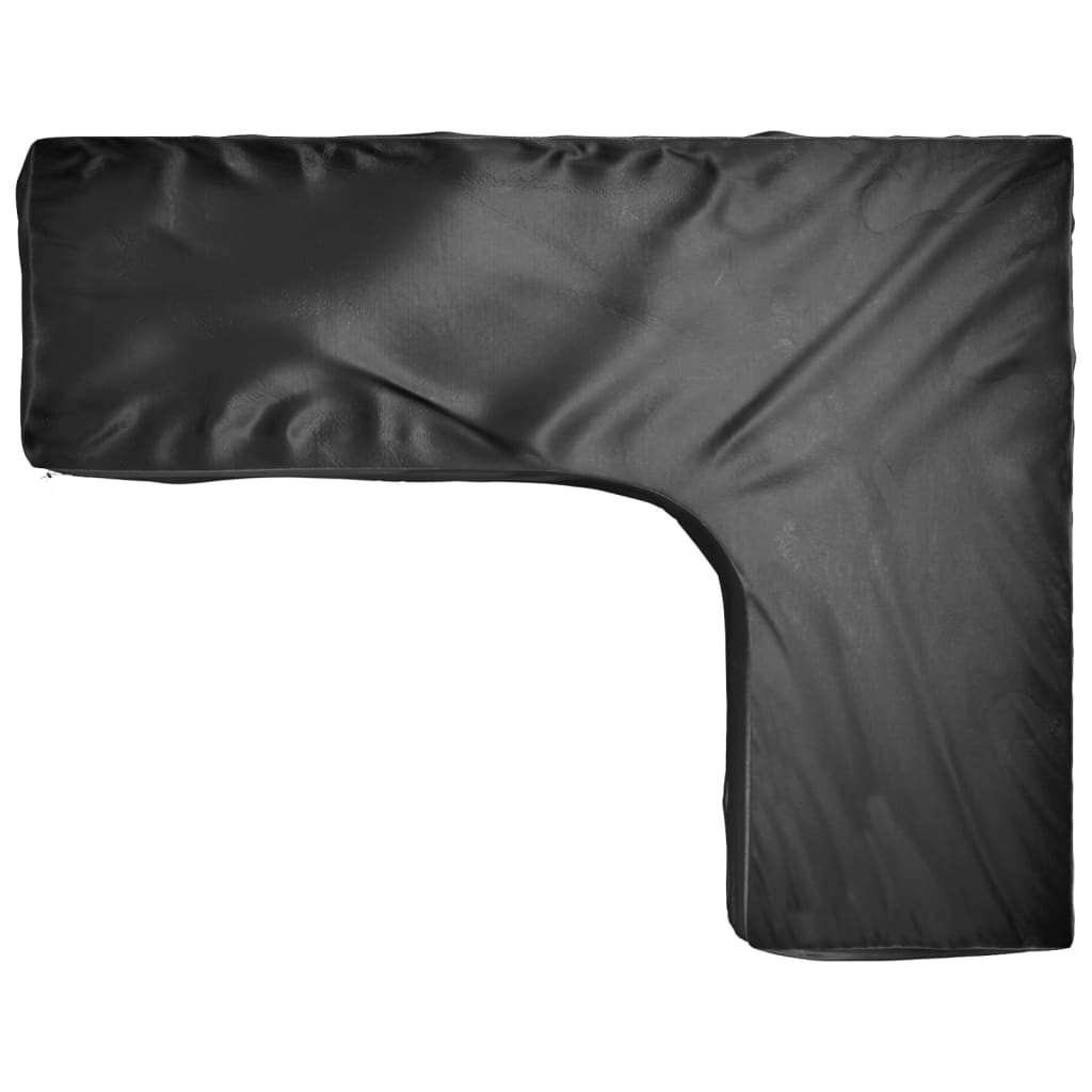 2 db L-alakú kerti bútorhuzat 18 fűzőlyukkal 285x220x80 cm 5