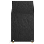 2 db polietilén kerti szék huzat 8 fűzőlyukkal 65x65x80/120 cm 2
