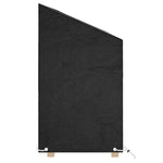 2 db polietilén kerti padhuzat 12 fűzőlyukkal 210x70x70/88 cm 3