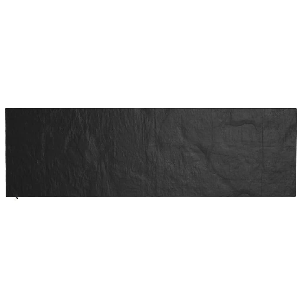 2 db polietilén kerti padhuzat 12 fűzőlyukkal 210x70x70/88 cm 4