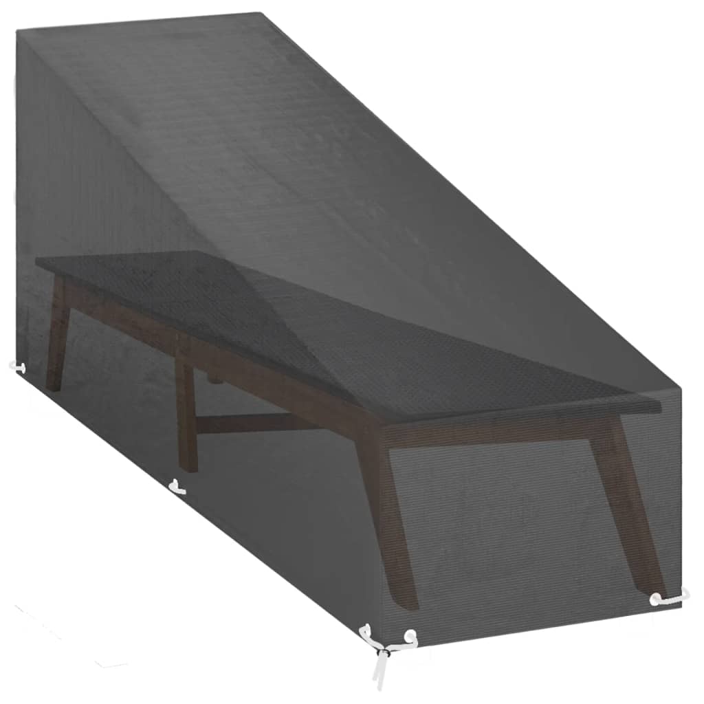 2 db polietilén napozóágy huzat 12 fűzőlyukkal 205x75x40/70 cm 5