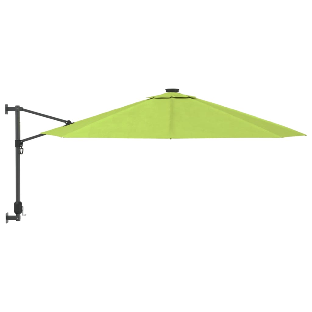 Almazöld falra szerelhető napernyő 290 cm 3