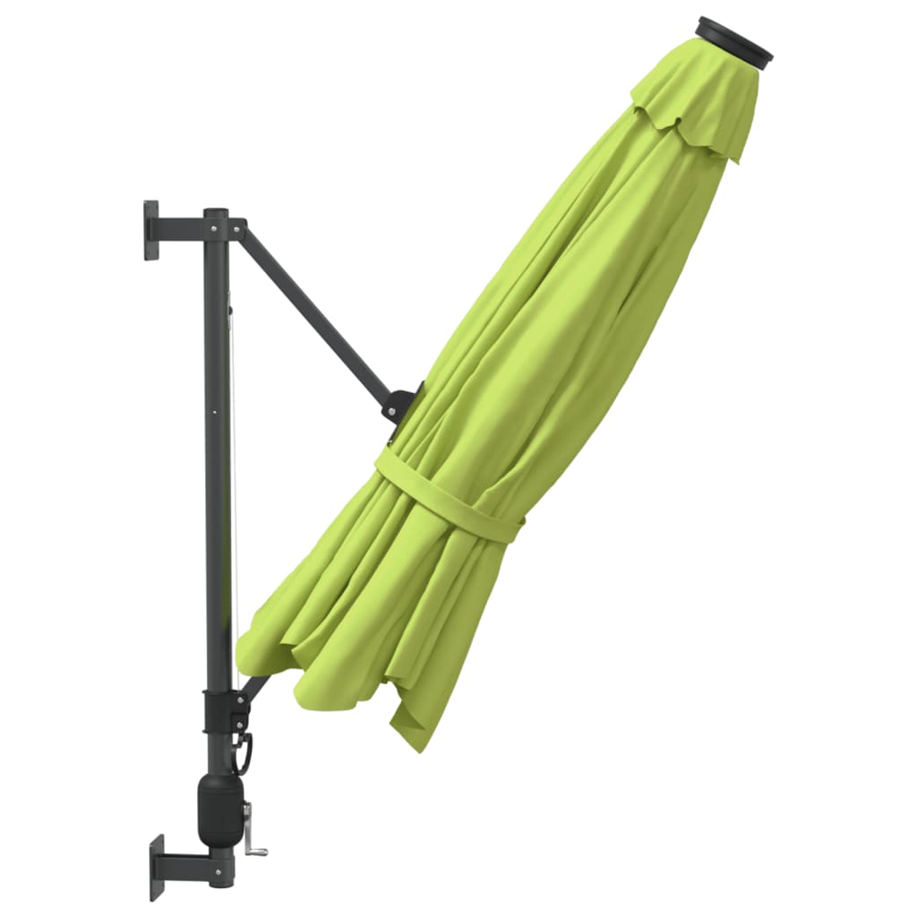 Almazöld falra szerelhető napernyő 290 cm 4