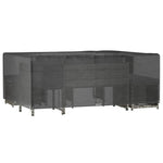 Téglalap alakú kerti bútorhuzat 16 fűzőlyukkal 300x250x90 cm 2
