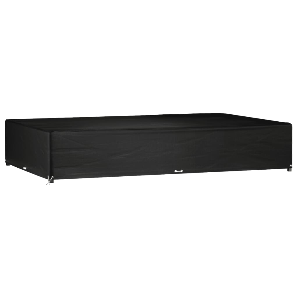 Téglalap alakú kerti bútorhuzat 16 fűzőlyukkal 325x205x60 cm