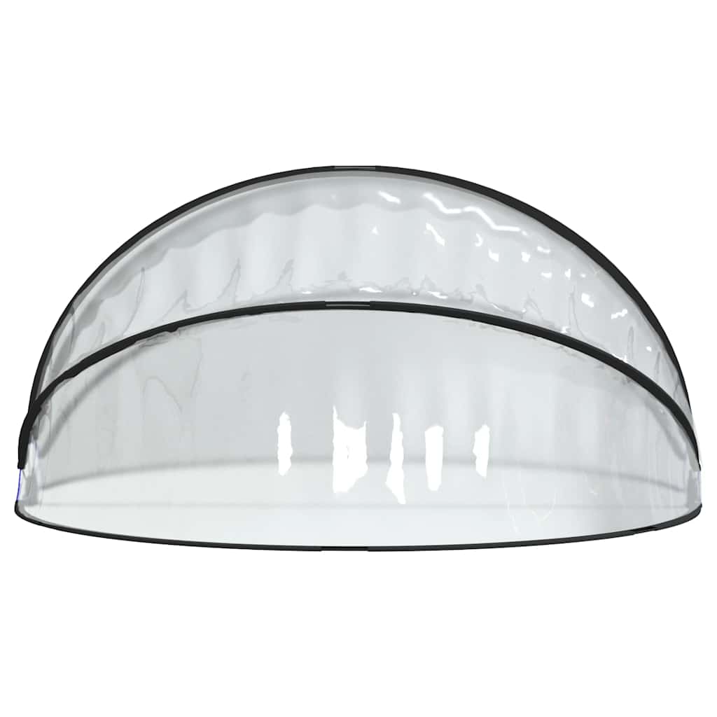 Kerek PVC medencekupola 315 x 158 cm 5