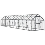 Antracit alumínium madárház 1,79 x 10 x 1,85 m 2