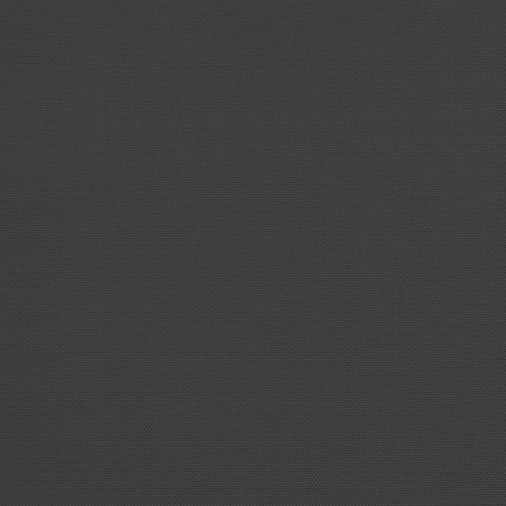 Fekete kerti napernyő fa rúddal 300x300x273 cm 6