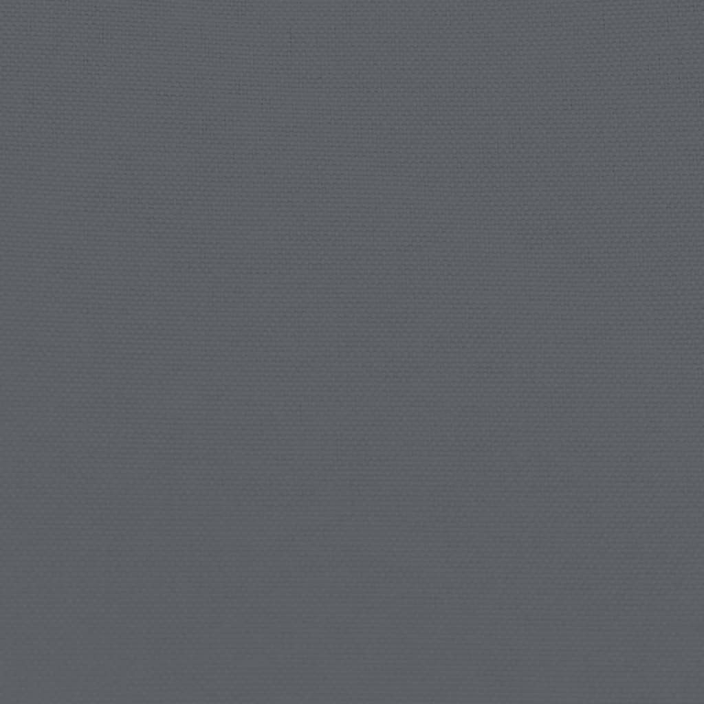Antracitszürke acél és textil kerti sarokkanapé 8