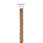 4 mm vastag jutakötél 50 m 6