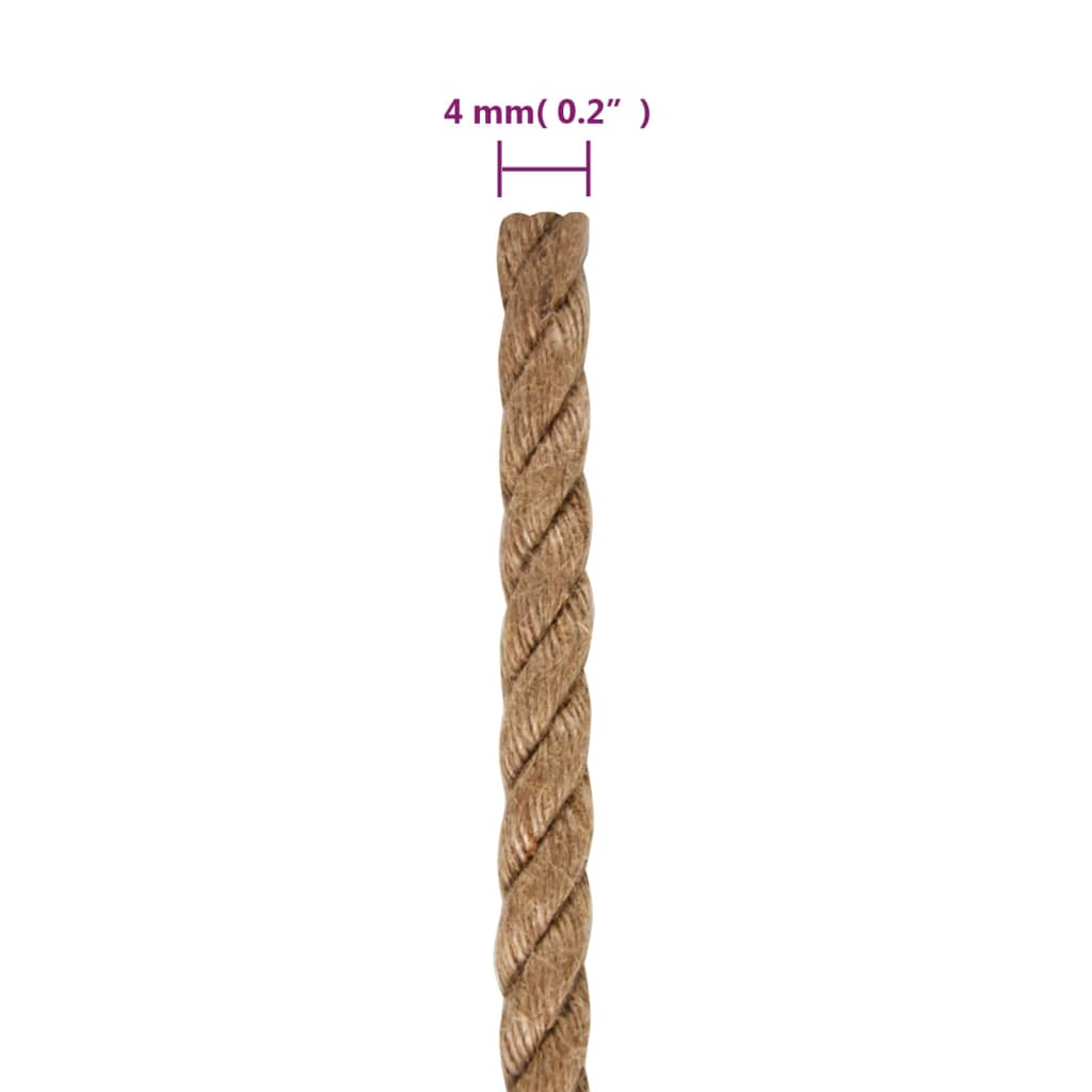 4 mm vastag jutakötél 50 m 6
