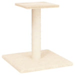 Krémszínű kaparófa emelvénnyel 38 cm 2