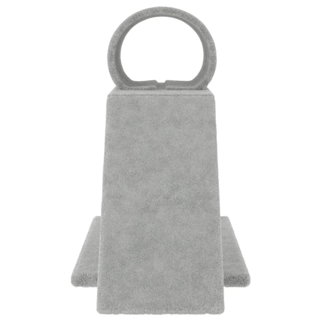 Világosszürke kaparófa alagúttal és létrával 55,5 cm 4