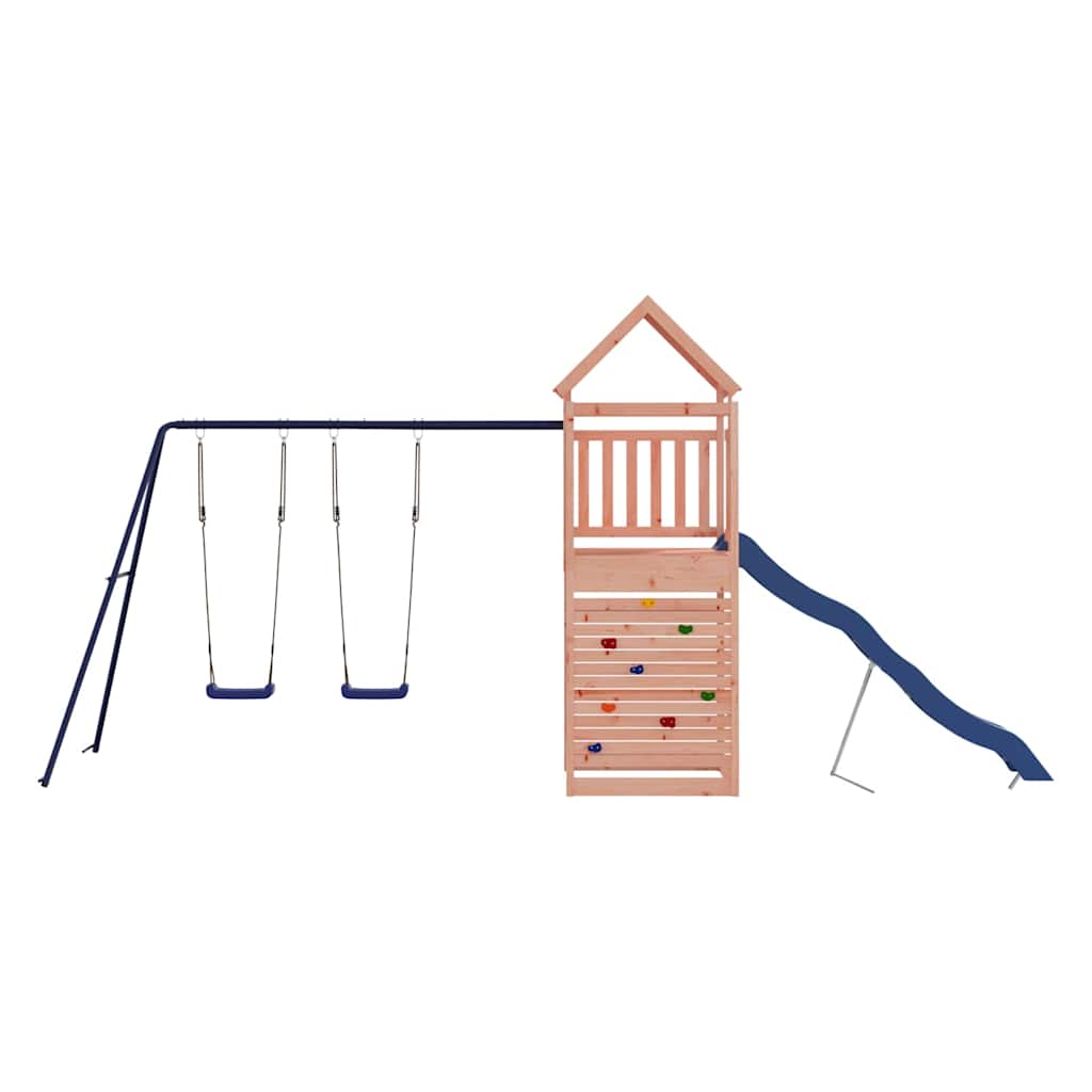 Tömör duglászfenyő kültéri játszószett 3