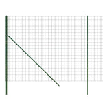 Zöld horganyzott acél drótkerítés 1,8 x 25 m 5