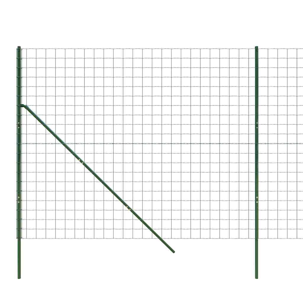 Zöld horganyzott acél drótkerítés 1,8 x 25 m 5