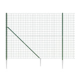 Zöld dróthálós kerítés cövekekkel 1,4x25 m 4