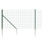 Zöld dróthálós kerítés cövekekkel 1x25 m 4